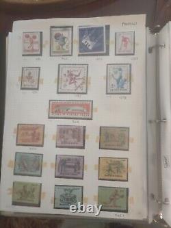 COLLECTION DE TIMBRES SPECTACULAIRE DE HONGRIE DANS UN ALBUM DE LA SOCIÉTÉ PHILATÉLIQUE AMÉRICAINE $$$HCV