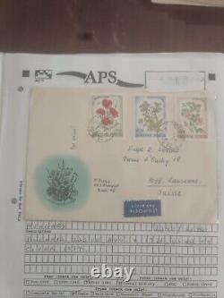 COLLECTION DE TIMBRES SPECTACULAIRE DE HONGRIE DANS UN ALBUM DE LA SOCIÉTÉ PHILATÉLIQUE AMÉRICAINE $$$HCV