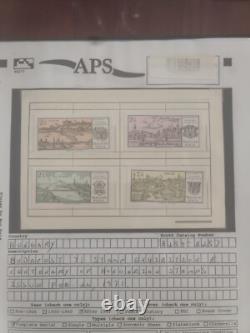 COLLECTION DE TIMBRES SPECTACULAIRE DE HONGRIE DANS UN ALBUM DE LA SOCIÉTÉ PHILATÉLIQUE AMÉRICAINE $$$HCV