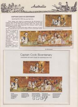 COLLECTION DÉCIMALE 1966-92 DANS ALBUM COMPLET SUR PAGES SEVEN SEAS MUH + EXTRAS