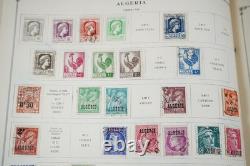 COLLECTION DES ÉTATS-UNIS ET DU MONDE DES ANNÉES 1940 DE PLUS DE 1 200 TIMBRES NEUFS ET USAGÉS DANS UN ALBUM SCOTT