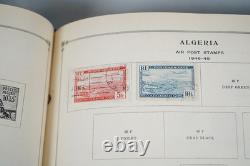 COLLECTION DES ÉTATS-UNIS ET DU MONDE DES ANNÉES 1940 DE PLUS DE 1 200 TIMBRES NEUFS ET USAGÉS DANS UN ALBUM SCOTT