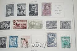 COLLECTION DES ÉTATS-UNIS ET DU MONDE DES ANNÉES 1940 DE PLUS DE 1 200 TIMBRES NEUFS ET USAGÉS DANS UN ALBUM SCOTT