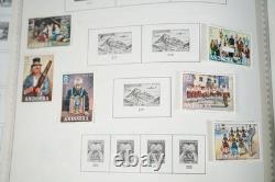 COLLECTION MONDIALE 1870-1970 A-I IMMENSE DE PLUS DE 7 500 TIMBRES NEUFS ET UTILISÉS