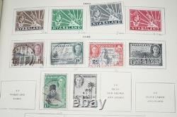 COLLECTION MONDIALE 1900-1970 5200 + TIMBRES ALBUM SCOTT NYASALAND-PORTUGAL