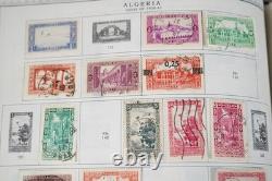 COLLECTION MONDIALE A-G DES ANNÉES 1910-1960 DE PLUS DE 4700 TIMBRES NEUFS ET OBLITÉRÉS DANS UN ALBUM MINKUS