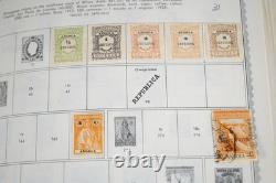COLLECTION MONDIALE A-G DES ANNÉES 1910-1960 DE PLUS DE 4700 TIMBRES NEUFS ET OBLITÉRÉS DANS UN ALBUM MINKUS