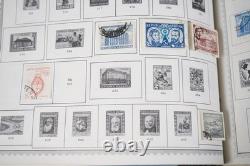 COLLECTION MONDIALE A-G DES ANNÉES 1910-1960 DE PLUS DE 4700 TIMBRES NEUFS ET OBLITÉRÉS DANS UN ALBUM MINKUS
