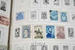 COLLECTION MONDIALE A-G DES ANNÉES 1910-1960 DE PLUS DE 4700 TIMBRES NEUFS ET OBLITÉRÉS DANS UN ALBUM MINKUS