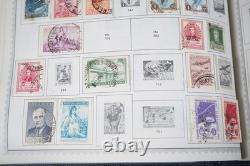 COLLECTION MONDIALE A-G DES ANNÉES 1910-1960 DE PLUS DE 4700 TIMBRES NEUFS ET OBLITÉRÉS DANS UN ALBUM MINKUS