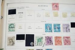 COLLECTION MONDIALE A/H 1860-1940 DE 3 650+ TIMBRES NEUFS ET ANCIENS DANS UN ALBUM SCOTT