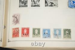 COLLECTION MONDIALE A/H 1860-1940 DE 3 650+ TIMBRES NEUFS ET ANCIENS DANS UN ALBUM SCOTT