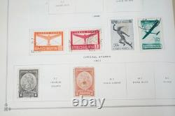 COLLECTION MONDIALE A/H 1860-1940 DE 3 650+ TIMBRES NEUFS ET ANCIENS DANS UN ALBUM SCOTT