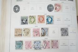 COLLECTION MONDIALE A/H 1860-1940 DE 3 650+ TIMBRES NEUFS ET ANCIENS DANS UN ALBUM SCOTT