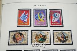 COLLECTION MONDIALE A/Z DES ANNÉES 1980 DE PLUS DE 625 TIMBRES D'IMPORTANCE MAJORITAIREMENT NEUFS CONSERVÉS DANS UN ALBUM SCOTT