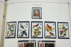 COLLECTION MONDIALE A/Z DES ANNÉES 1980 DE PLUS DE 625 TIMBRES D'IMPORTANCE MAJORITAIREMENT NEUFS CONSERVÉS DANS UN ALBUM SCOTT