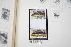 COLLECTION MONDIALE A/Z DES ANNÉES 1980 DE PLUS DE 625 TIMBRES D'IMPORTANCE MAJORITAIREMENT NEUFS CONSERVÉS DANS UN ALBUM SCOTT