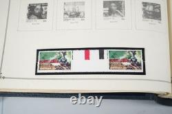 COLLECTION MONDIALE A/Z DES ANNÉES 1980 DE PLUS DE 625 TIMBRES D'IMPORTANCE MAJORITAIREMENT NEUFS CONSERVÉS DANS UN ALBUM SCOTT