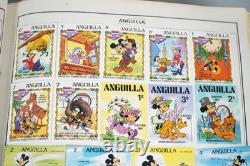 COLLECTION MONDIALE D’A-S DES ANNÉES 1970 DE PLUS DE 9 000 TIMBRES NEUFS ET OBLITÉRÉS, CONSERVER DANS UN ALBUM