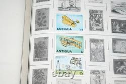 COLLECTION MONDIALE D’A-S DES ANNÉES 1970 DE PLUS DE 9 000 TIMBRES NEUFS ET OBLITÉRÉS, CONSERVER DANS UN ALBUM