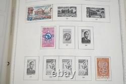 COLLECTION MONDIALE D-G 1870-1970 DE PLUS DE 5000 TIMBRES NEUFS ET USAGÉS DANS UN ALBUM MINKUS