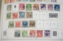 COLLECTION MONDIALE D-G 1870-1970 DE PLUS DE 5000 TIMBRES NEUFS ET USAGÉS DANS UN ALBUM MINKUS