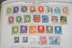 COLLECTION MONDIALE D-G 1870-1970 DE PLUS DE 5000 TIMBRES NEUFS ET USAGÉS DANS UN ALBUM MINKUS