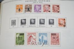 COLLECTION MONDIALE D-G 1870-1970 DE PLUS DE 5000 TIMBRES NEUFS ET USAGÉS DANS UN ALBUM MINKUS