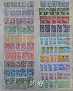 COLLECTION MONDIALE DE MNH / MH 5100+ Timbres Album 52 Pages