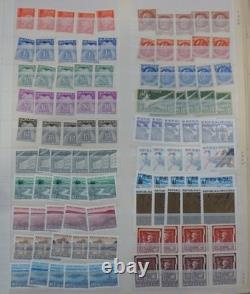 COLLECTION MONDIALE DE MNH / MH 5100+ Timbres Album 52 Pages
