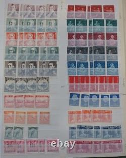 COLLECTION MONDIALE DE MNH / MH 5100+ Timbres Album 52 Pages