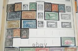 COLLECTION MONDIALE DE PLUS DE 5 600 TIMBRES DES ANNÉES 1890 AUX ANNÉES 1990, NEUFS ET OBLITÉRÉS, DANS UN ALBUM HARRIS