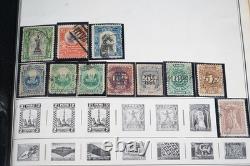 COLLECTION MONDIALE DE PLUS DE 7 000 TIMBRES DES ANNÉES 1860 AUX ANNÉES 1980, NEUFS ET OBLITÉRÉS, DANS UN ALBUM HARRIS
