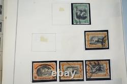 COLLECTION MONDIALE DE PLUS DE 7 000 TIMBRES DES ANNÉES 1860 AUX ANNÉES 1980, NEUFS ET OBLITÉRÉS, DANS UN ALBUM HARRIS