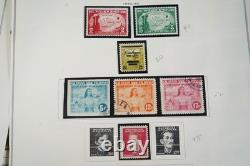 COLLECTION MONDIALE DE PLUS DE 7 000 TIMBRES DES ANNÉES 1860 AUX ANNÉES 1980, NEUFS ET OBLITÉRÉS, DANS UN ALBUM HARRIS