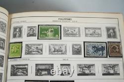 COLLECTION MONDIALE DE PLUS DE 7 000 TIMBRES DES ANNÉES 1860 AUX ANNÉES 1980, NEUFS ET OBLITÉRÉS, DANS UN ALBUM HARRIS