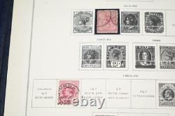 COLLECTION MONDIALE DE TIMBRES 1860-1960 DE 650 TIMBRES NEUFS ET USAGÉS DANS UN ALBUM SCOTT