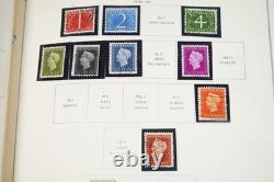 COLLECTION MONDIALE DE TIMBRES 1860-1960 DE 650 TIMBRES NEUFS ET USAGÉS DANS UN ALBUM SCOTT