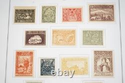 COLLECTION MONDIALE DE TIMBRES 1919-1930s DE 250 TIMBRES PRINCIPALEMENT NEUFS STOCKÉE DANS UN ALBUM