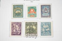 COLLECTION MONDIALE DE TIMBRES 1919-1930s DE 250 TIMBRES PRINCIPALEMENT NEUFS STOCKÉE DANS UN ALBUM