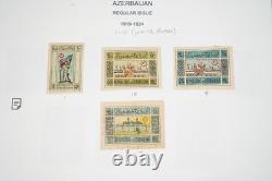 COLLECTION MONDIALE DE TIMBRES 1919-1930s DE 250 TIMBRES PRINCIPALEMENT NEUFS STOCKÉE DANS UN ALBUM