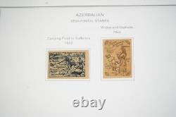 COLLECTION MONDIALE DE TIMBRES 1919-1930s DE 250 TIMBRES PRINCIPALEMENT NEUFS STOCKÉE DANS UN ALBUM