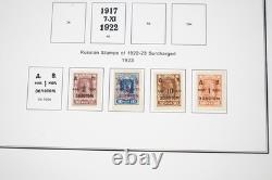 COLLECTION MONDIALE DE TIMBRES 1919-1930s DE 250 TIMBRES PRINCIPALEMENT NEUFS STOCKÉE DANS UN ALBUM