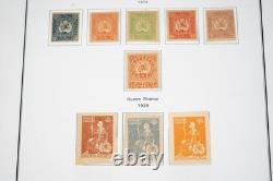 COLLECTION MONDIALE DE TIMBRES 1919-1930s DE 250 TIMBRES PRINCIPALEMENT NEUFS STOCKÉE DANS UN ALBUM