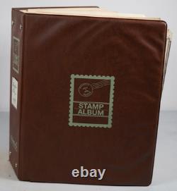 COLLECTION MONDIALE DE TIMBRES DES ANNÉES 1860 AUX ANNÉES 1980 DE PLUS DE 7500 TIMBRES NEUFS ET OBLITÉRÉS DANS UN ALBUM HARRIS