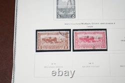 COLLECTION MONDIALE DE TIMBRES DES ANNÉES 1860 AUX ANNÉES 1980 DE PLUS DE 7500 TIMBRES NEUFS ET OBLITÉRÉS DANS UN ALBUM HARRIS