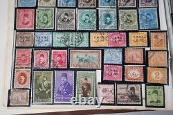 COLLECTION MONDIALE DE TIMBRES DES ANNÉES 1860 AUX ANNÉES 1980 DE PLUS DE 7500 TIMBRES NEUFS ET OBLITÉRÉS DANS UN ALBUM HARRIS