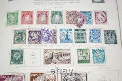 COLLECTION MONDIALE DE TIMBRES DES ANNÉES 1890 AUX ANNÉES 1970, PLUS DE 7 050 TIMBRES NEUFS ET OBLITÉRÉS DANS UN ALBUM SCOTT