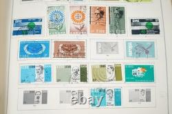 COLLECTION MONDIALE DE TIMBRES DES ANNÉES 1890 AUX ANNÉES 1970, PLUS DE 7 050 TIMBRES NEUFS ET OBLITÉRÉS DANS UN ALBUM SCOTT