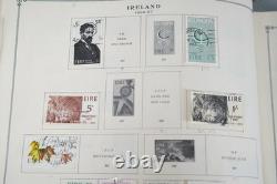 COLLECTION MONDIALE DE TIMBRES DES ANNÉES 1890 AUX ANNÉES 1970, PLUS DE 7 050 TIMBRES NEUFS ET OBLITÉRÉS DANS UN ALBUM SCOTT